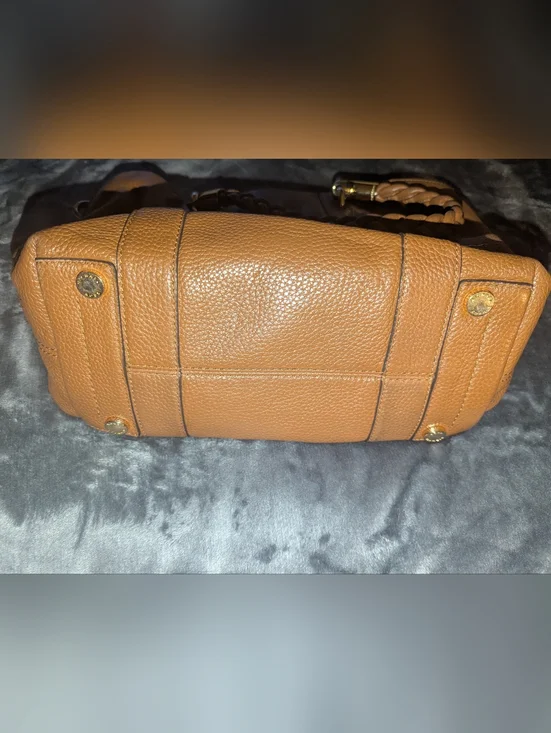 MICHAEL KORS Naomi Leather Tote with Braided Handles - Picture 16 of 16